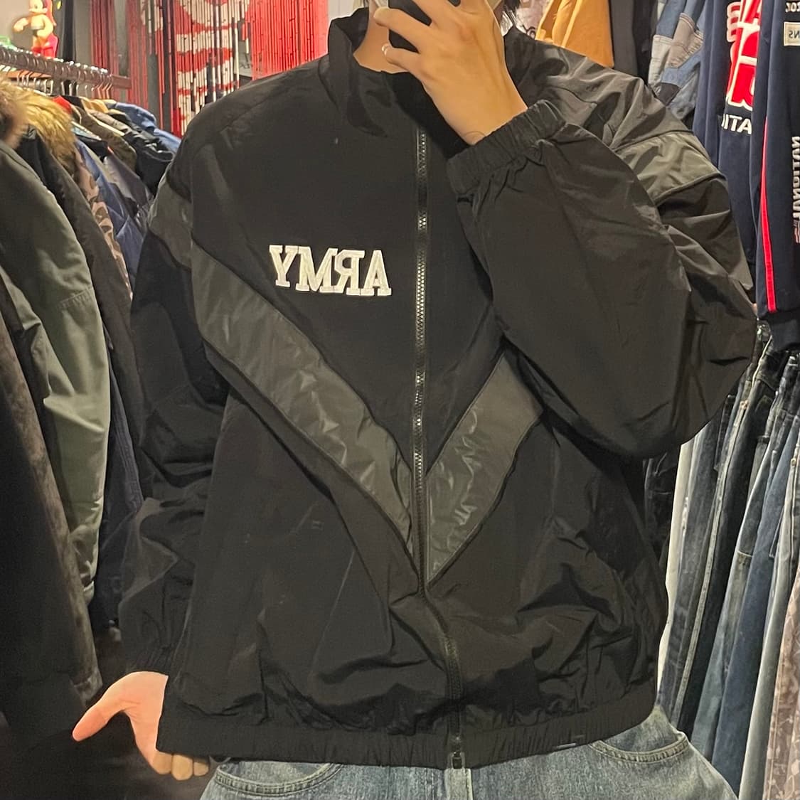 [IM] IPFU ARMY 자켓 블랙 상품이미지3