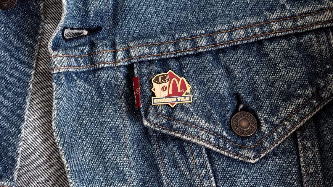 맥도날드 빈티지 크루 핀뱃지 라펠핀 ‘Wausau Tile’ 상품이미지6