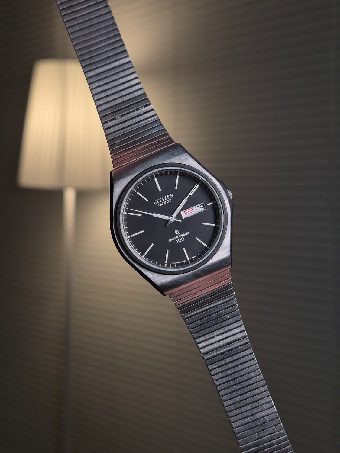 80's Vintage Citizen Black Dial Quartz 상품이미지1