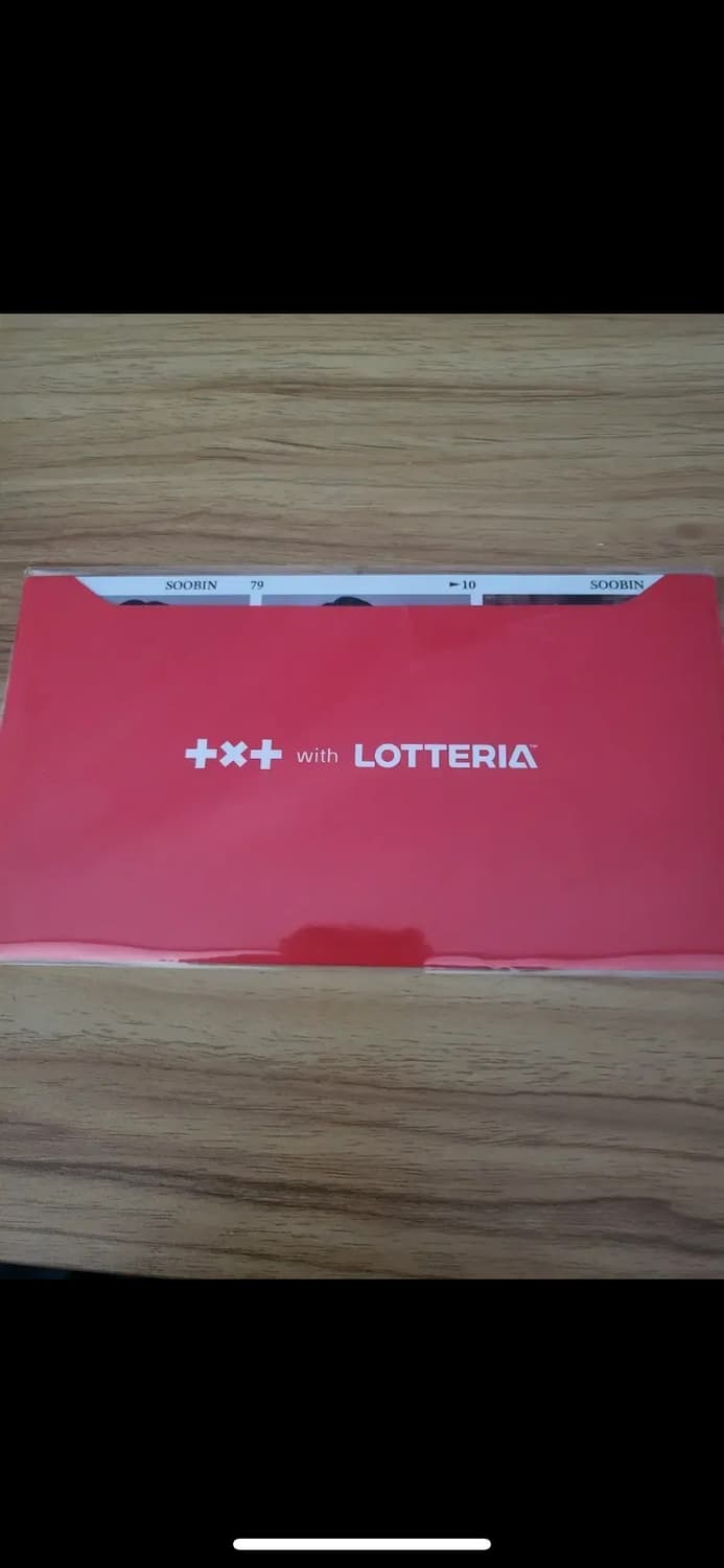(무배)롯데리아 투바투 TXT 포카 판매랍니다 상품이미지1