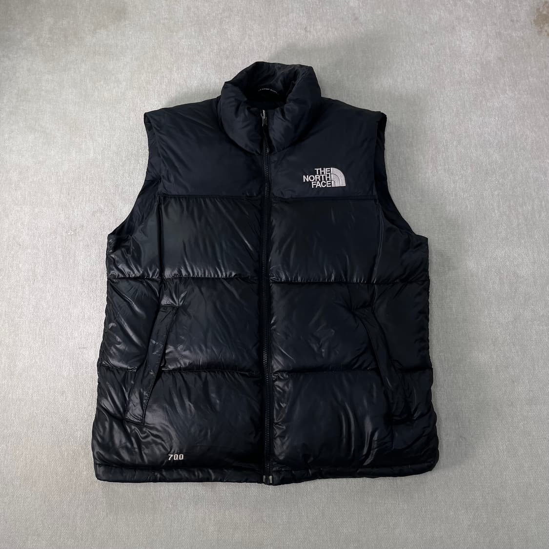 100 노스페이스 1996 700 눕시 블랙 조끼 패딩 상품이미지1