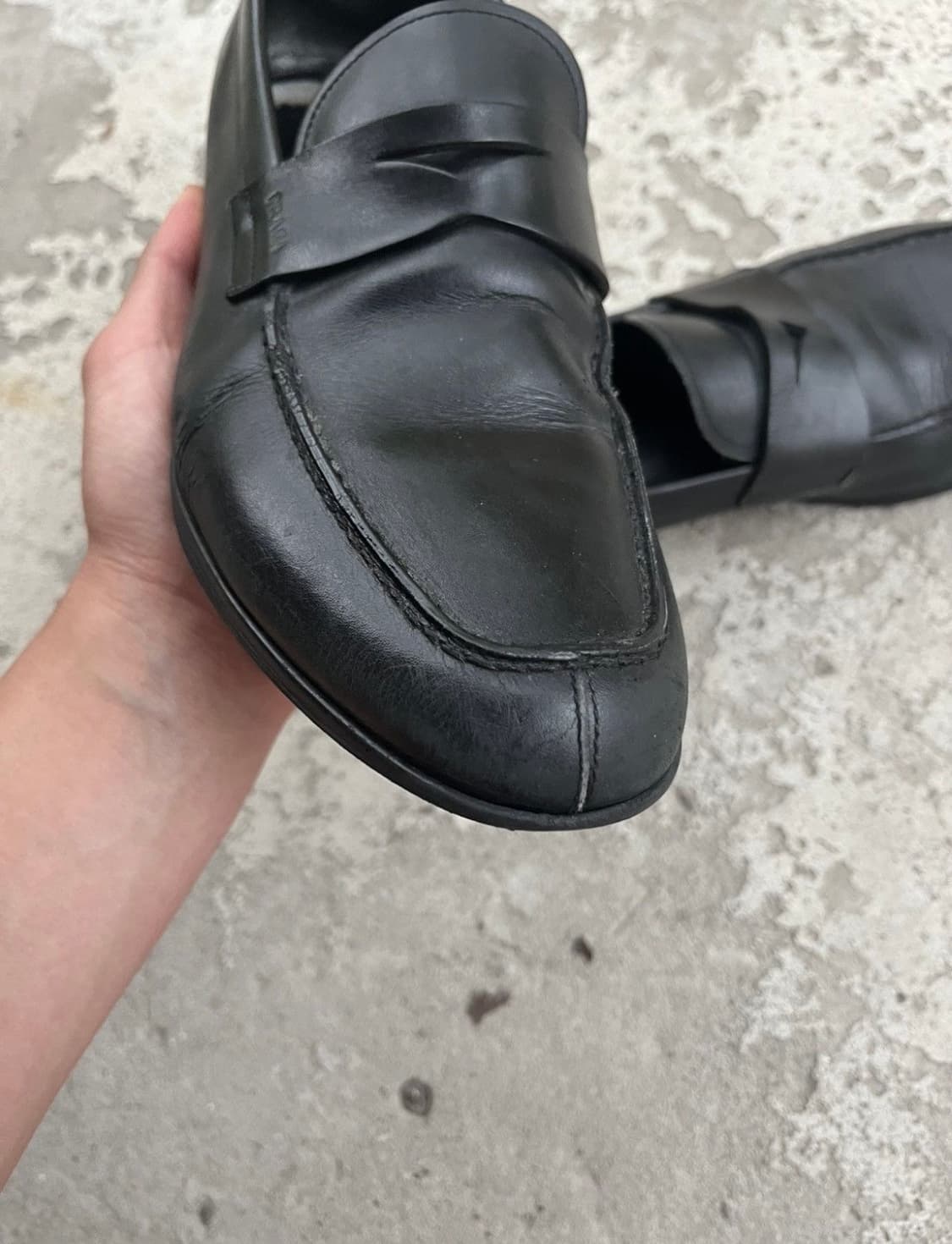 00s Vintage Prada loafer 상품이미지3