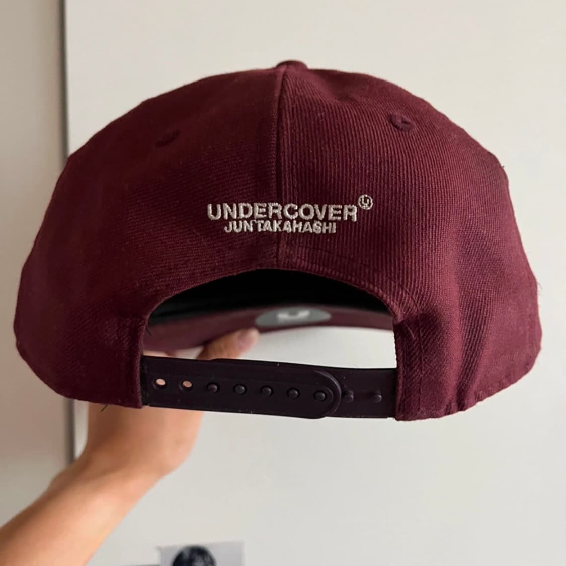 언더커버 캡 와인색  상품이미지3