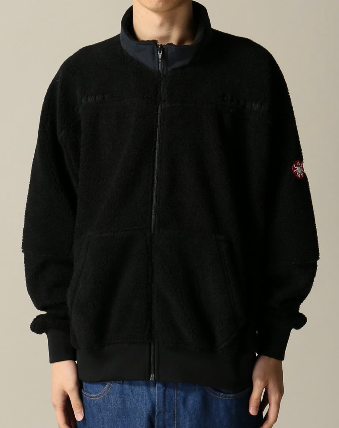 19SS 카브엠트 C.E PANEL FLEECE ZIP UP M 상품이미지7