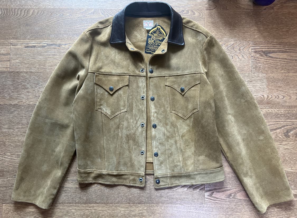 리얼맥코이 웨스턴 레더 자켓 40 팝니다 상품이미지1