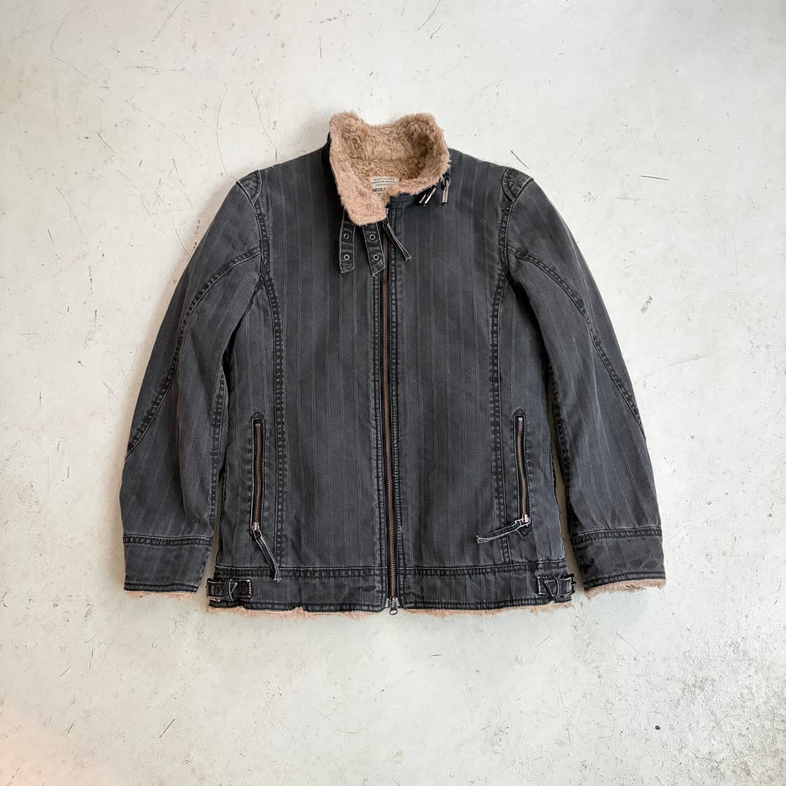 NICOLE CLUB FOR MEN 빈티지 쉐르파 자켓 S 상품이미지1