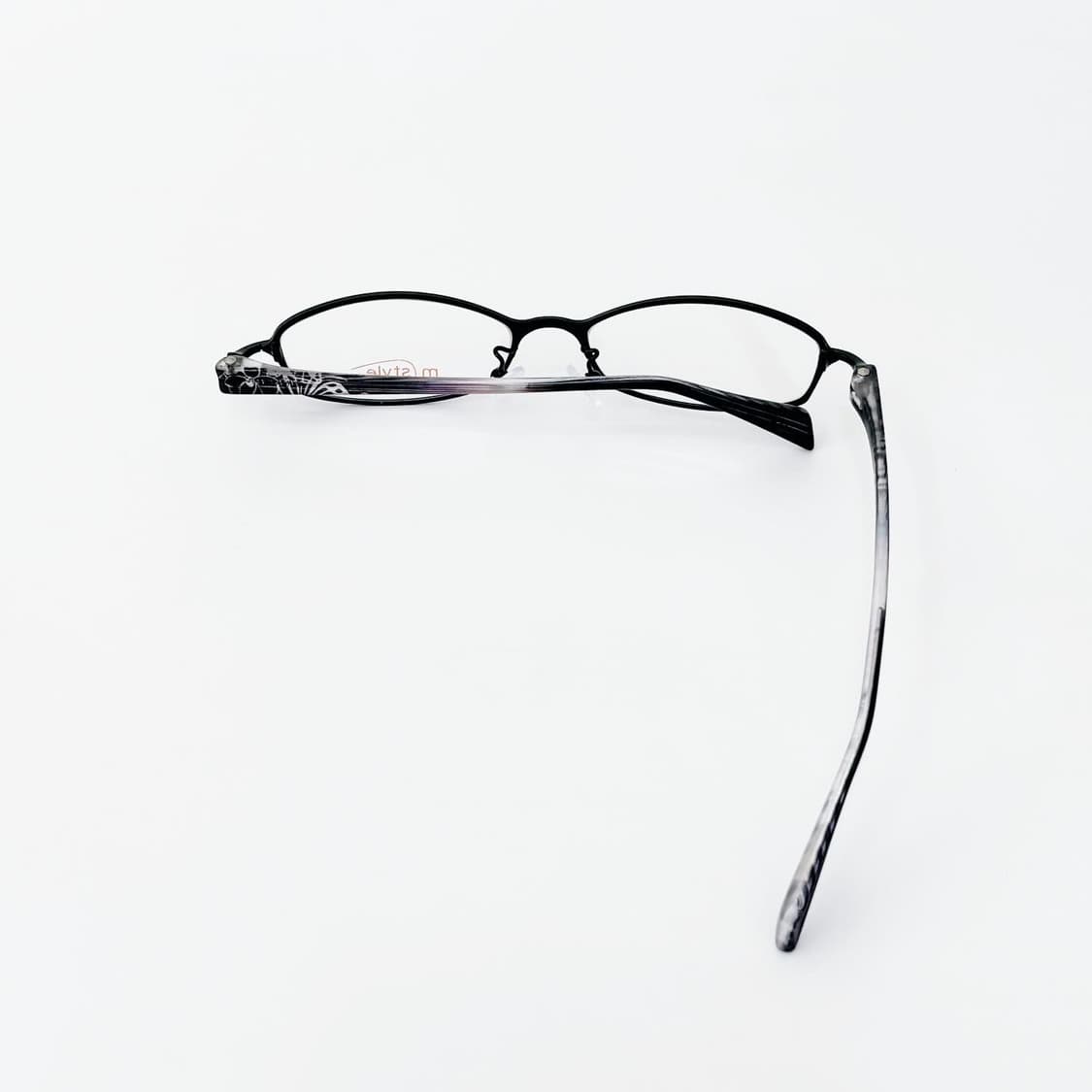 Mstyle 플라워 패턴 메탈 데드스탁 빈티지안경 상품이미지4