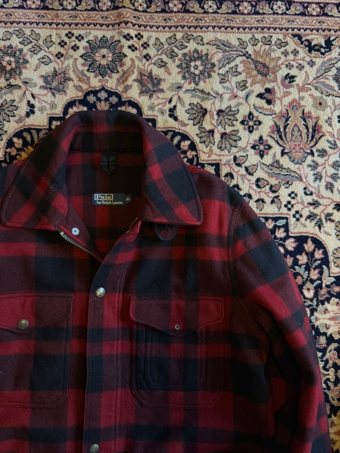 폴로 랄프로렌 버팔로 체크 울 자켓 105 상품이미지3