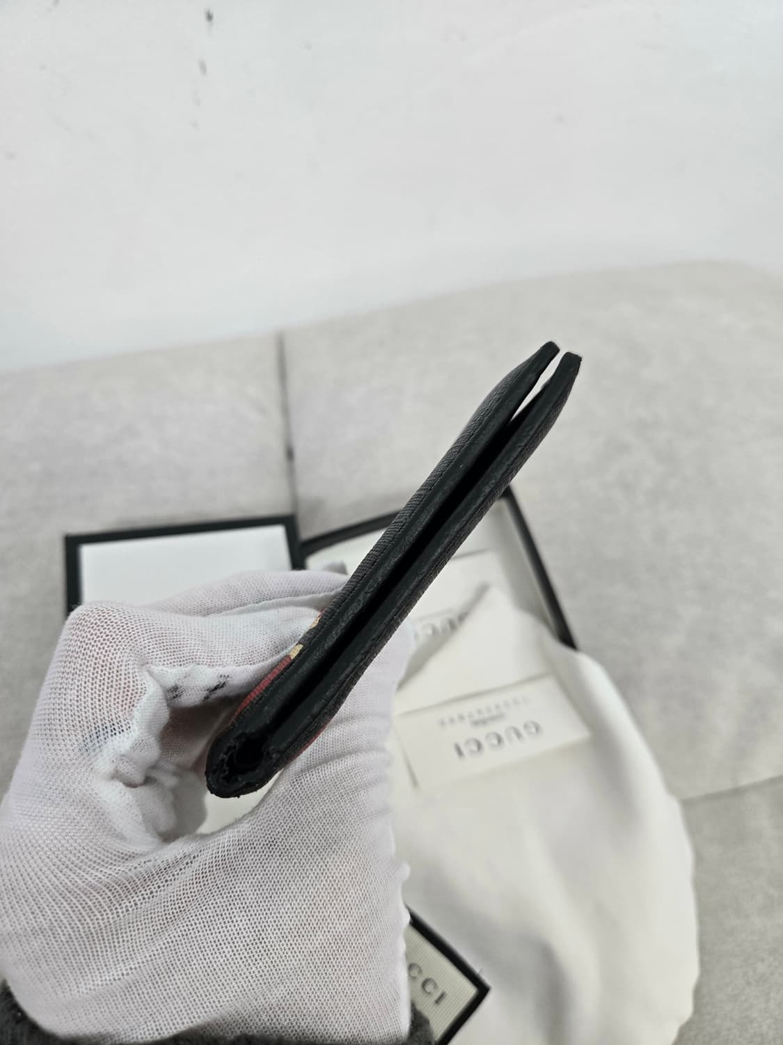 [보증서 정품] 구찌 킹스네이크 반지갑 상품이미지5