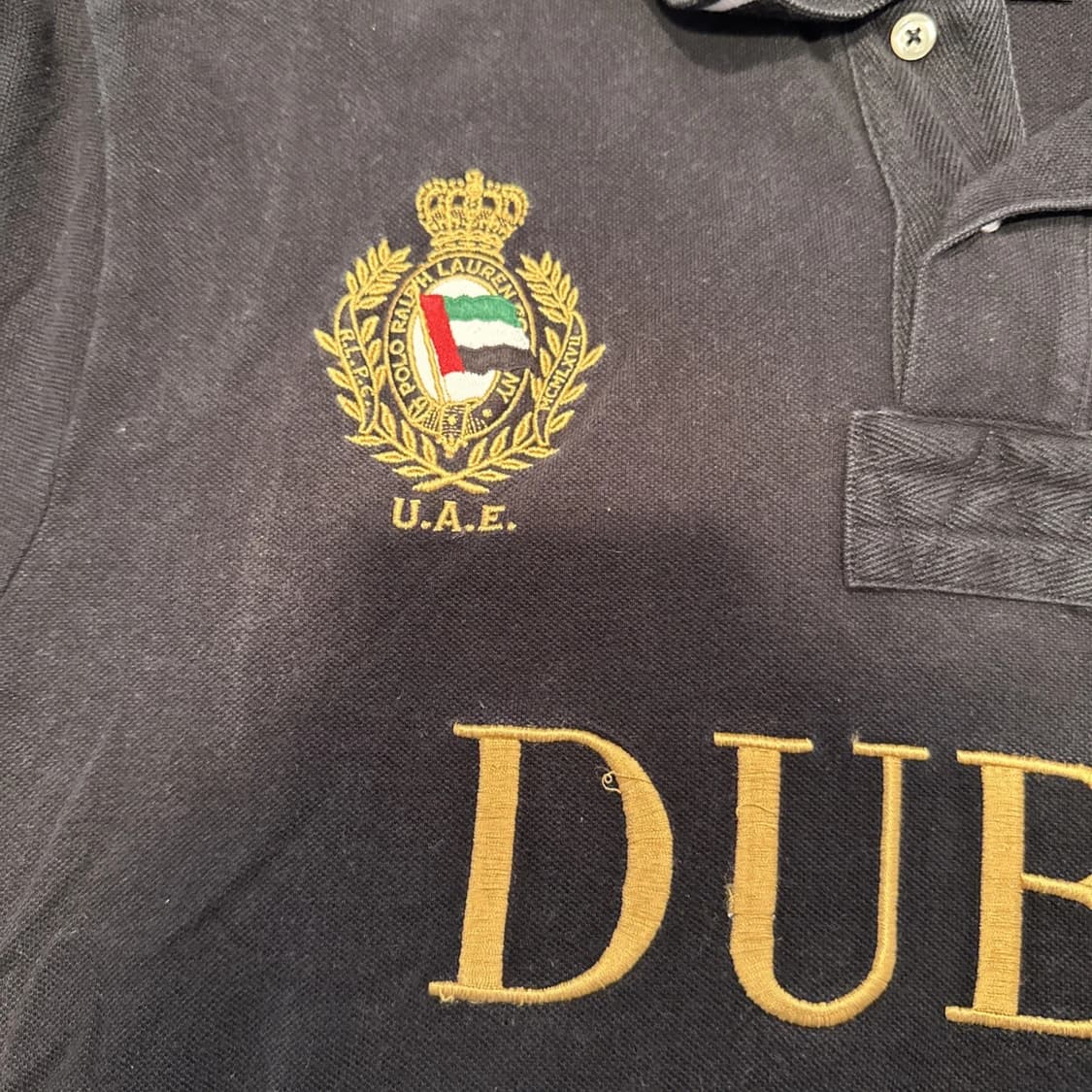 폴로 랄프로렌 두바이 빅포니 시티 시리즈 반팔 카라티 블랙 상품이미지3