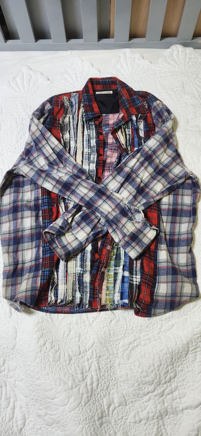 리빌드 바이 니들스 체크셔츠 상품이미지2