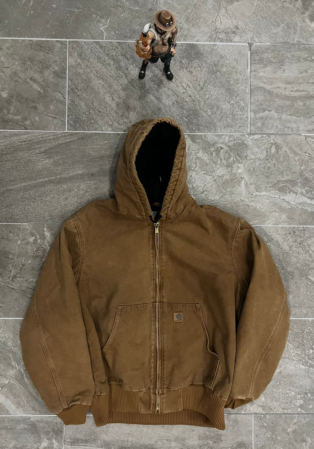 (XL)칼하트 덕 액티브 후드자켓 J130 BRN 칼하트브라운 상품이미지9