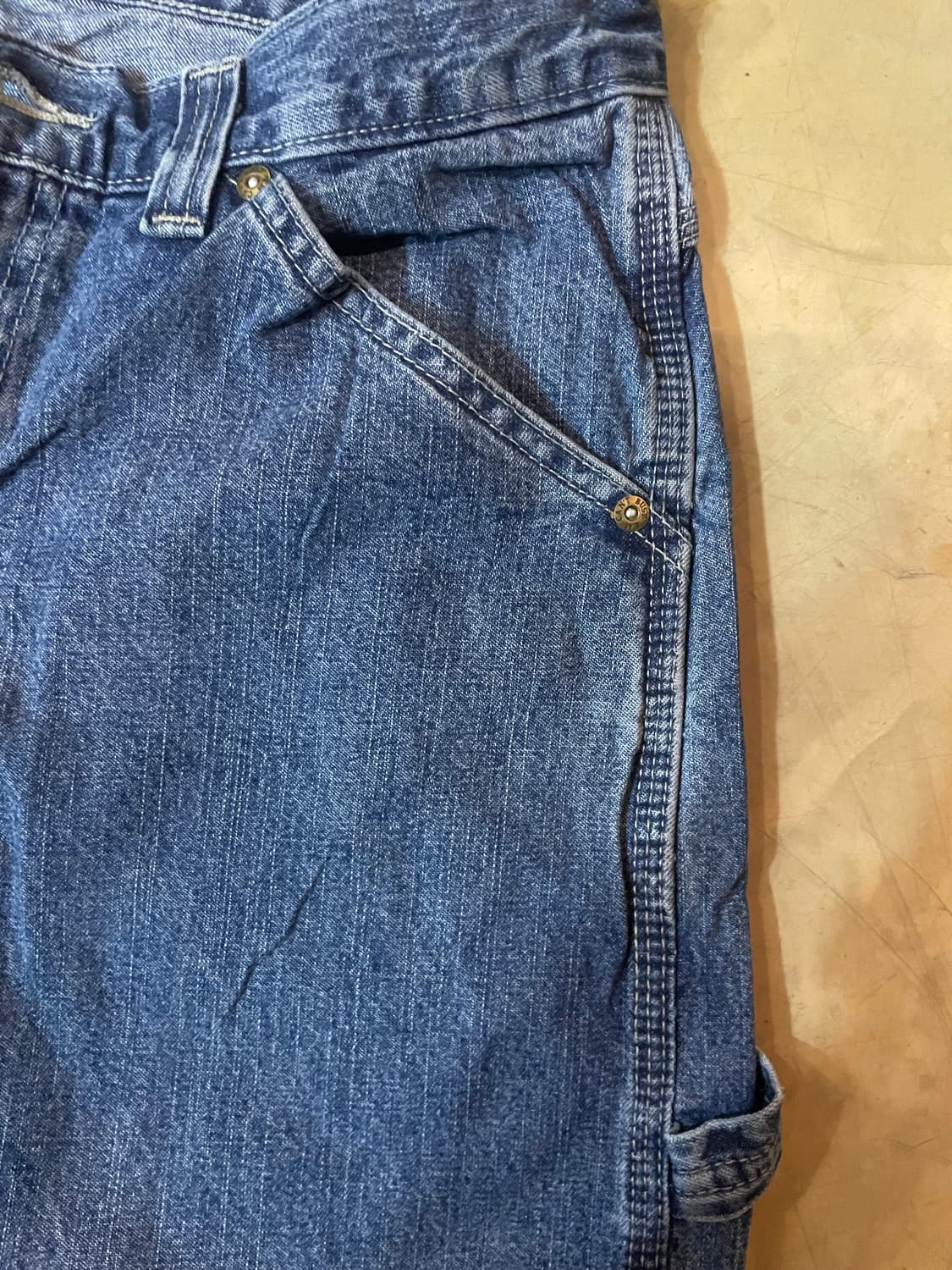 90~00s 빈티지 Lee Dungarees 카펜터 데님 30x30 상품이미지5