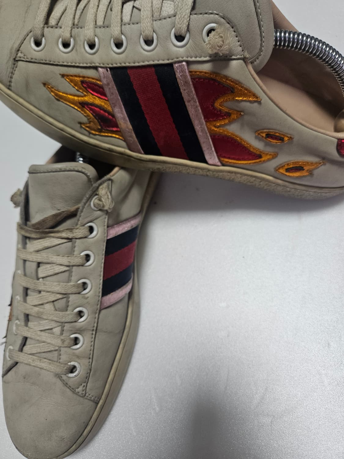 💚구찌 플레임 스니커즈 / 260 사이즈💚 상품이미지4