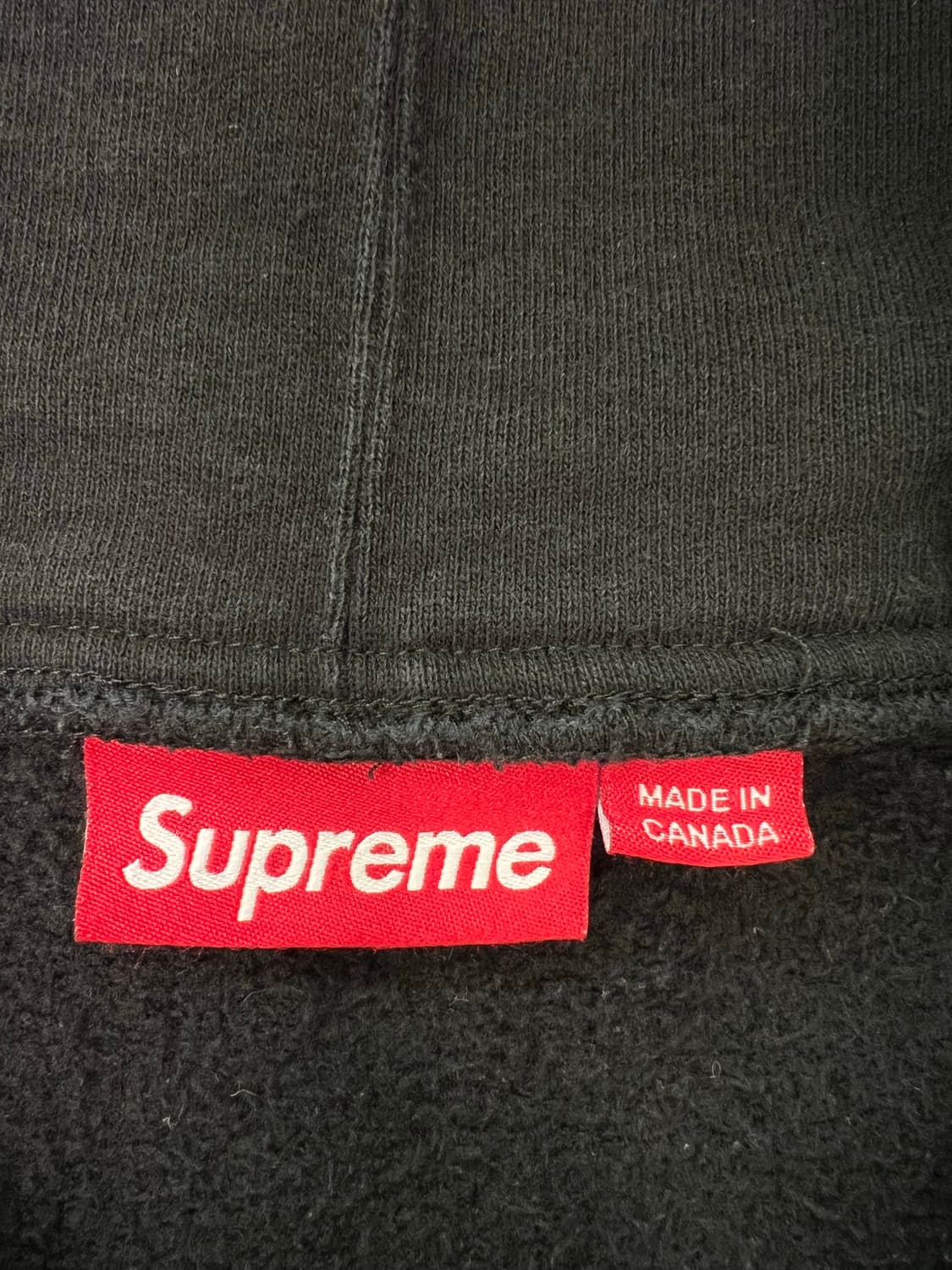 슈프림 / 스몰 박스 후드 집업 블랙 / XL 상품이미지4