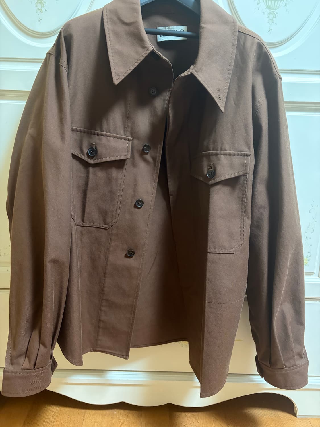 렉토 더블포켓 코튼 워크셔츠 L 상품이미지5