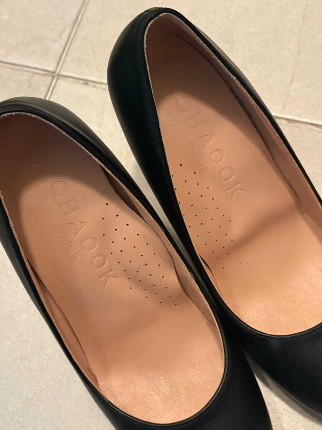 Chaook 검정 면접구두 230/9cm 상품이미지3