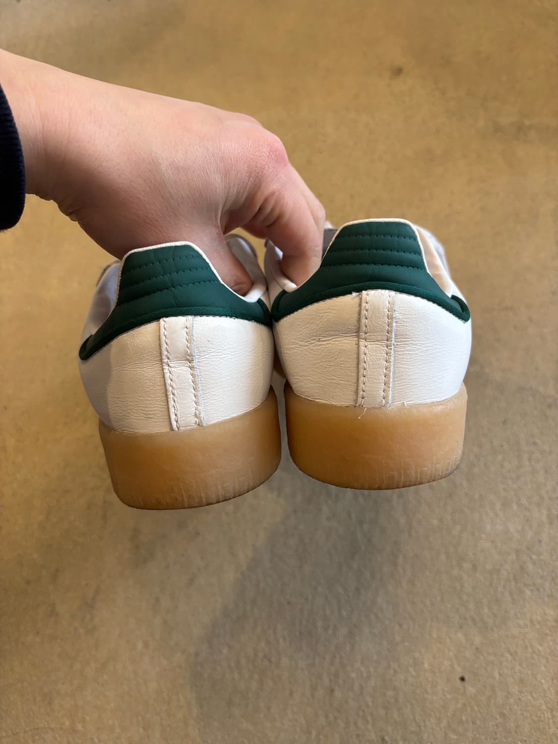 아디다스 삼바 화이트/그린 스니커즈 상품이미지2