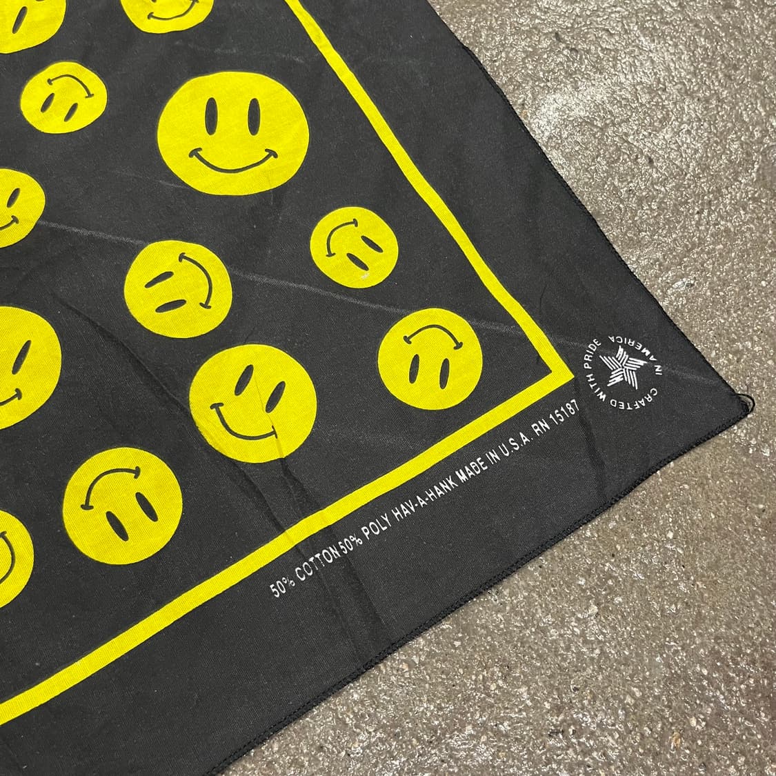 80-90s 하바행크 스마일 반다나 상품이미지2