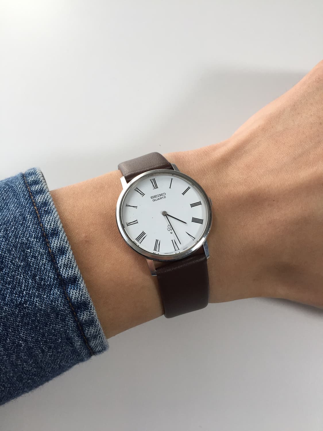 80s seiko chariot roman index quartz 상품이미지1