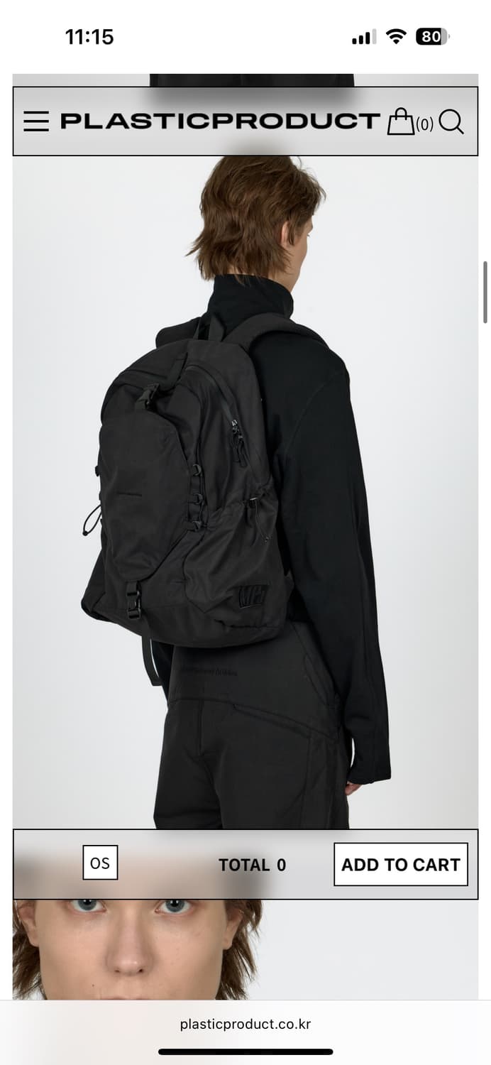 플라스틱 프로덕트 백팩 MPa MISSION UNIT PACK 새상품 상품이미지2