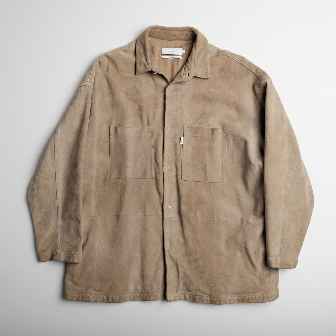 그라프페이퍼 고트 스웨이드 박스 셔츠 자켓 1사이즈 상품이미지8