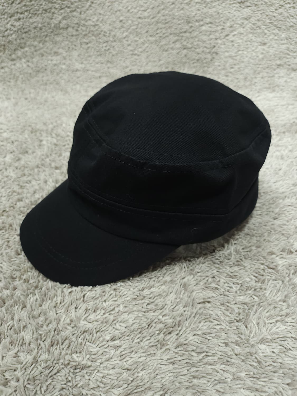 블랙 군모 새제품 상품이미지1