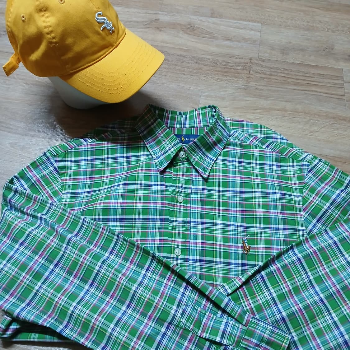 polo 폴로 랄프로렌 체크 셔츠 남방 95 m 상품이미지2