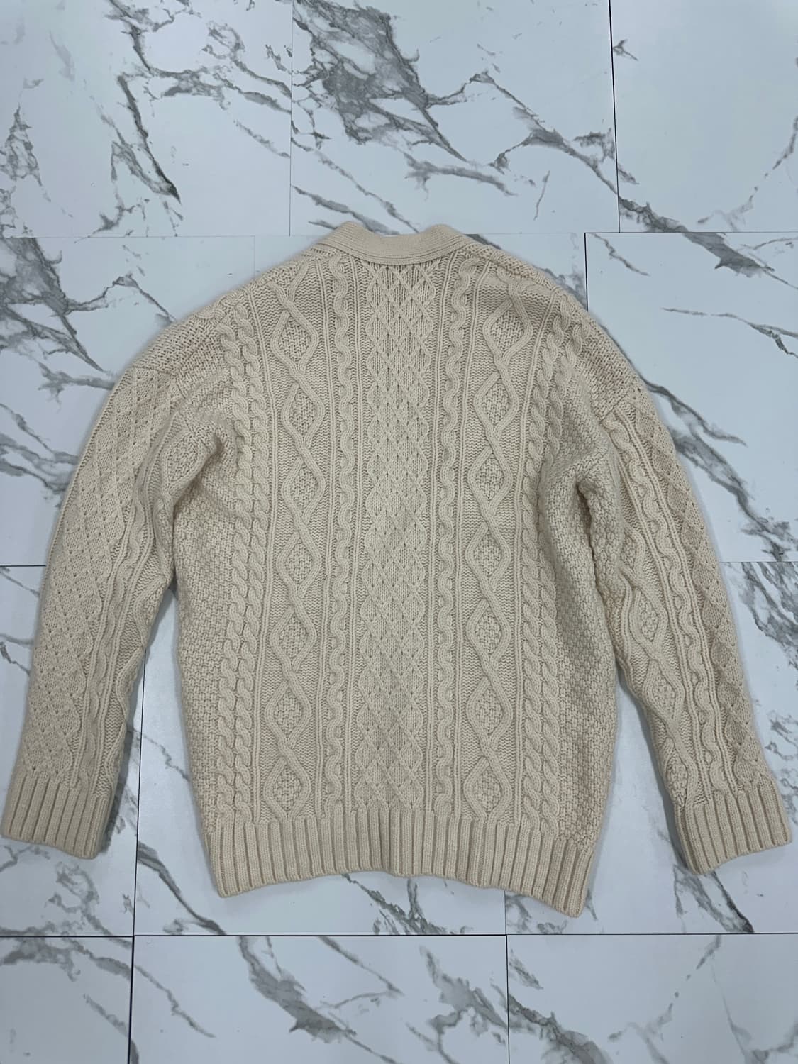 질스튜어트 케이블 오픈 가디건 상품이미지2