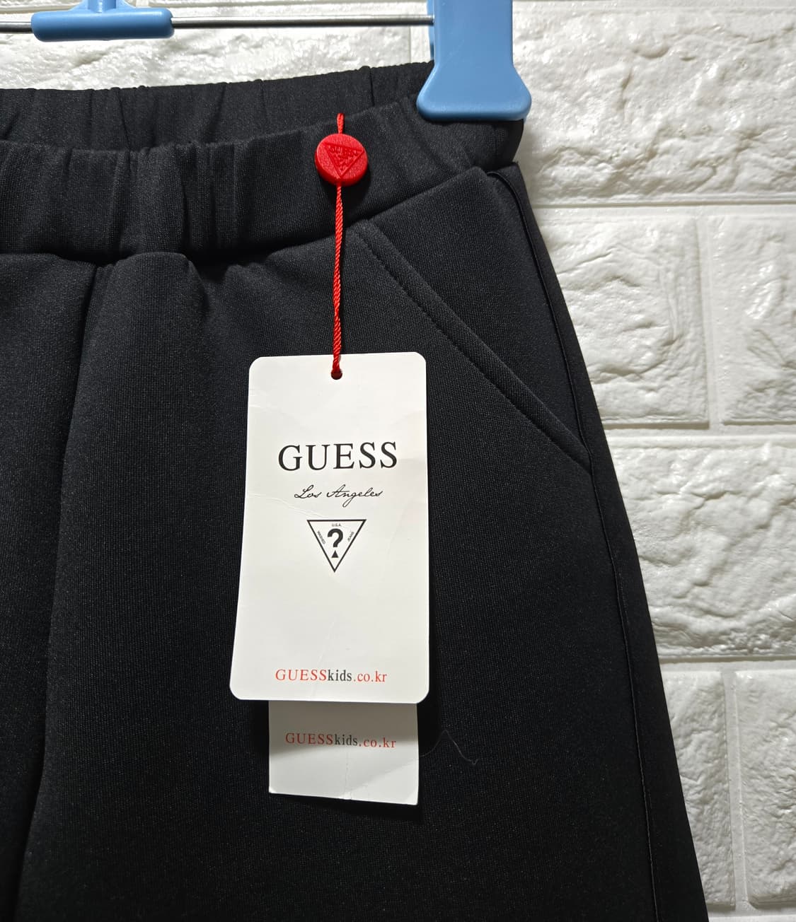 새상품/ 게스 키즈 기모 와이드 팬츠 120 상품이미지5