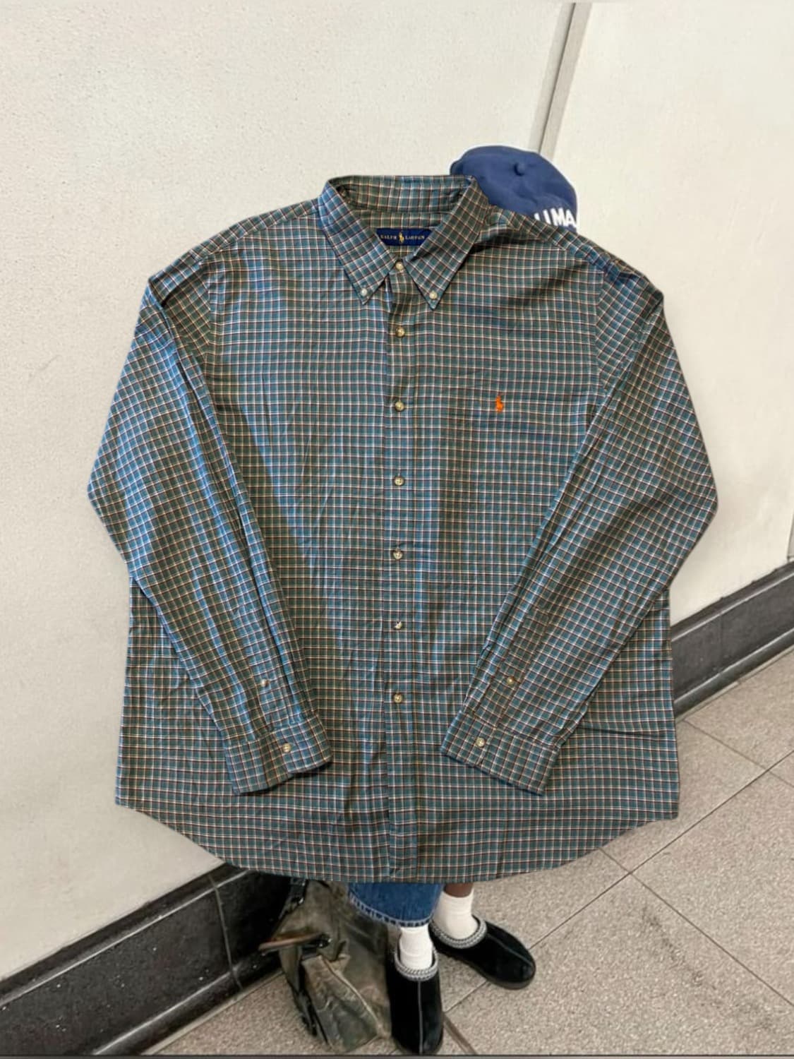 폴로랄프로렌 체크 셔츠 (Man 2XL) 상품이미지1