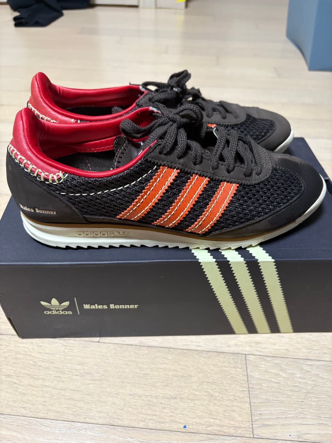 아디다스 웨일즈보너 sl72 니트 브라운 260 상품이미지1