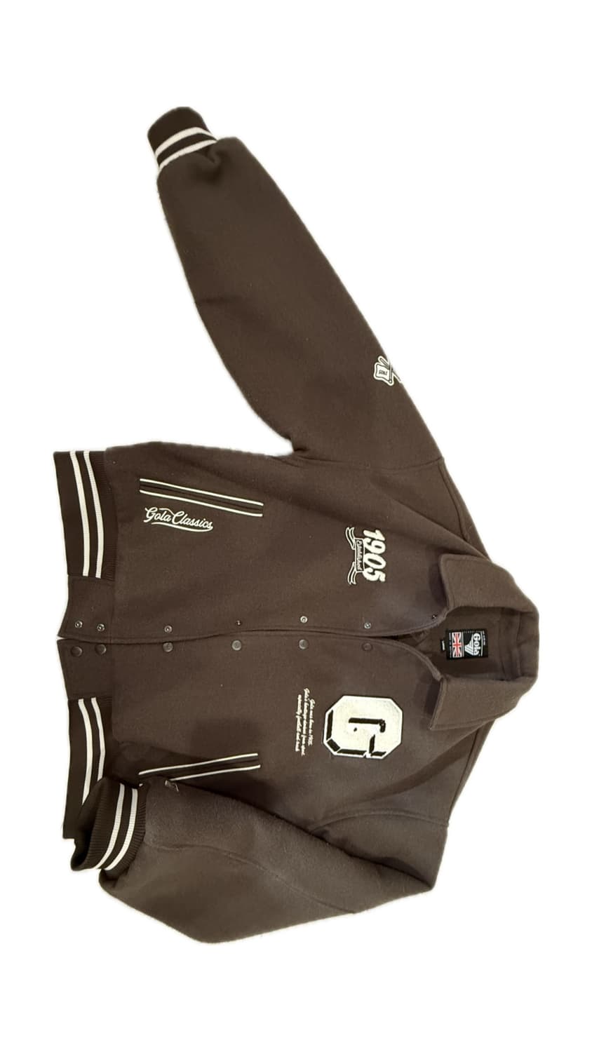 골라 바시티 자켓 상품이미지1