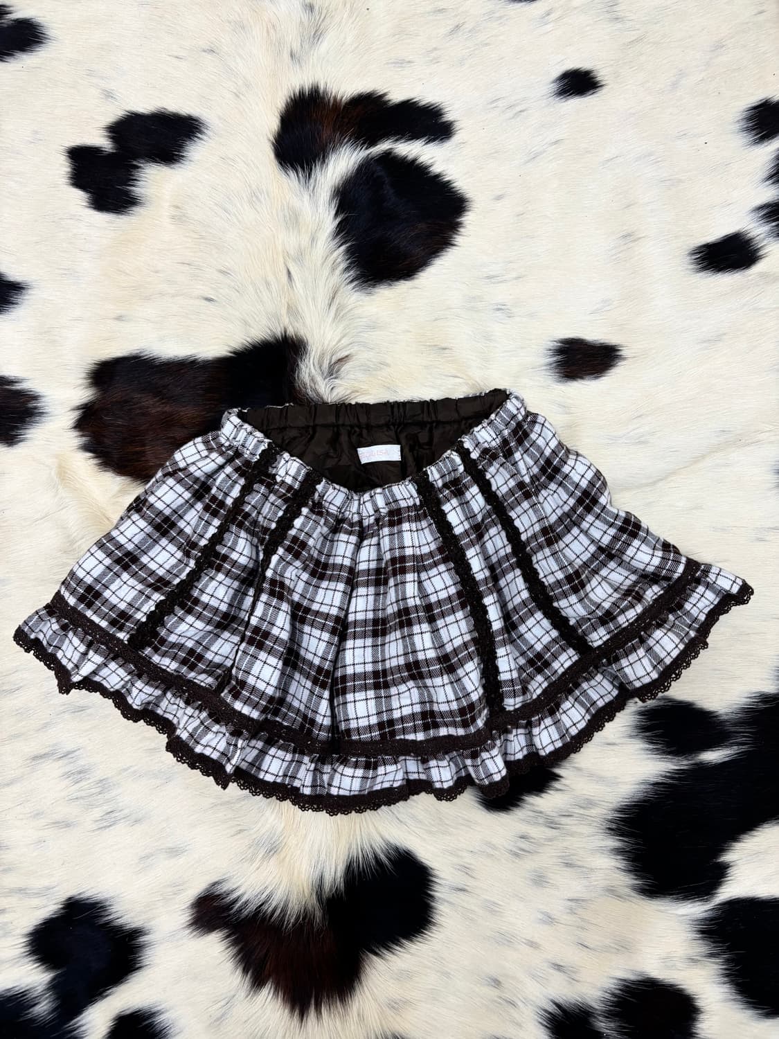 [LIZLISA] chocolate brown Skirts 상품이미지2