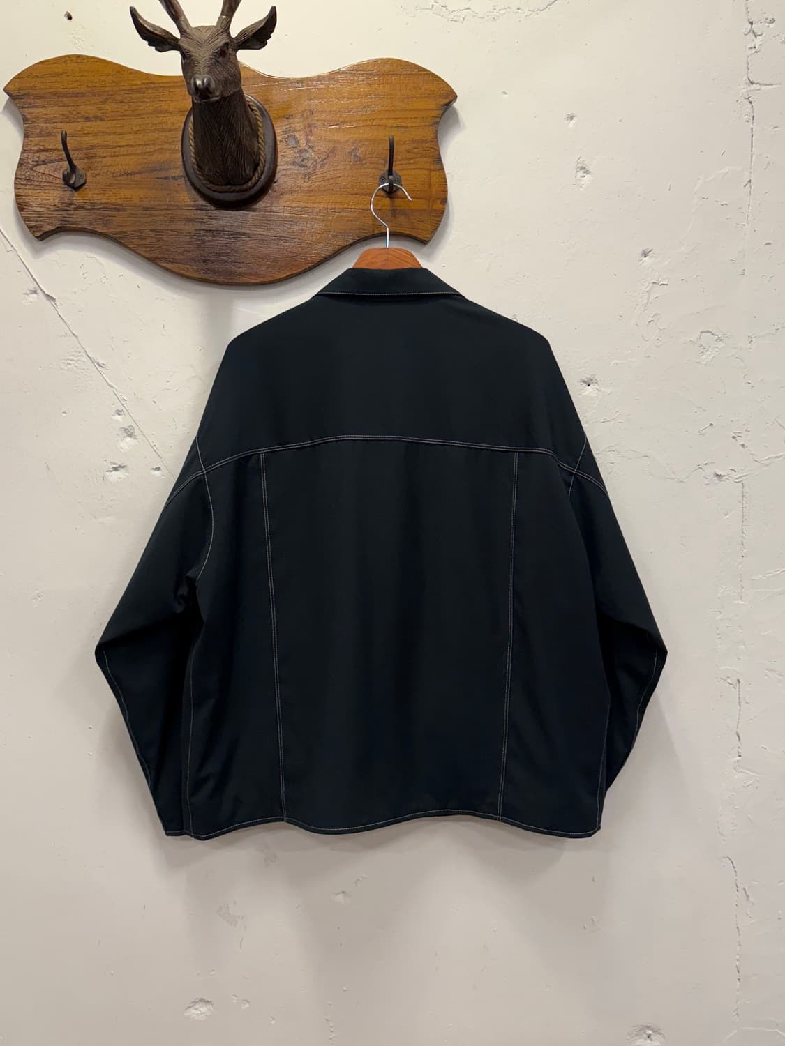 L) HARE Contrast Stitch Work Jacket 상품이미지6