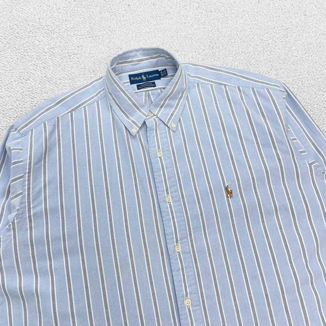 폴로 랄프로렌 포니 로고 스트라이프 셔츠 상품이미지2