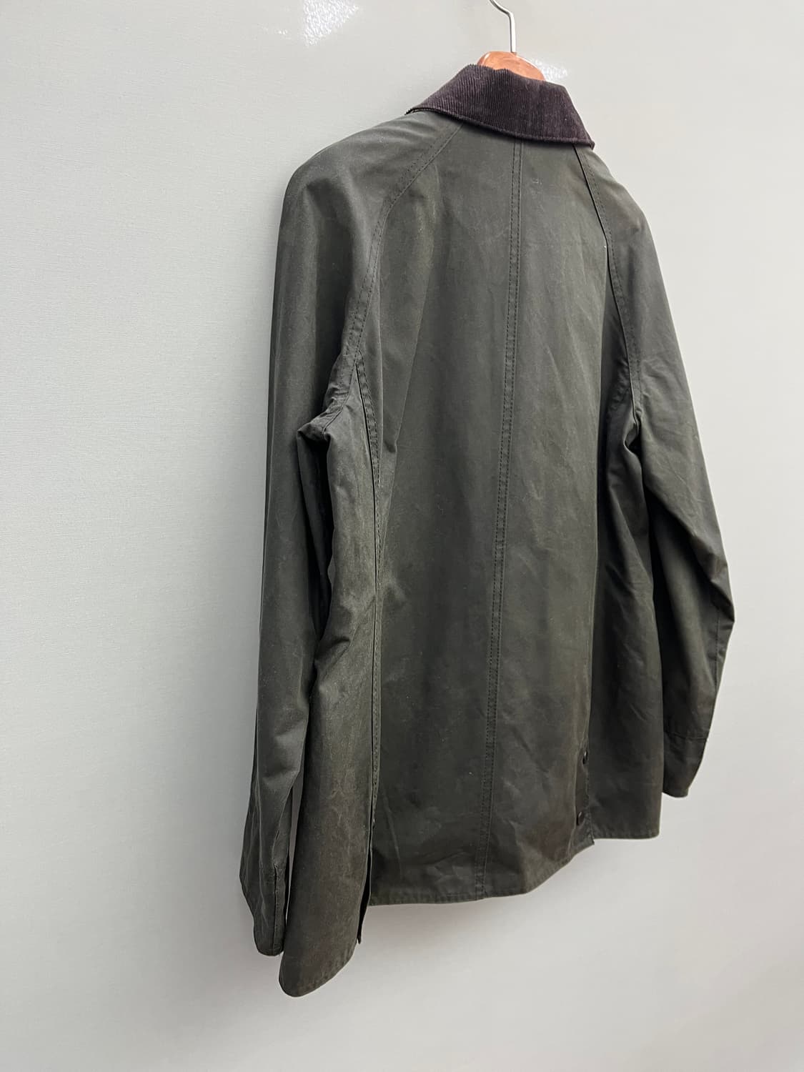 바버 비드넬 왁스 자켓 uk10 상품이미지5