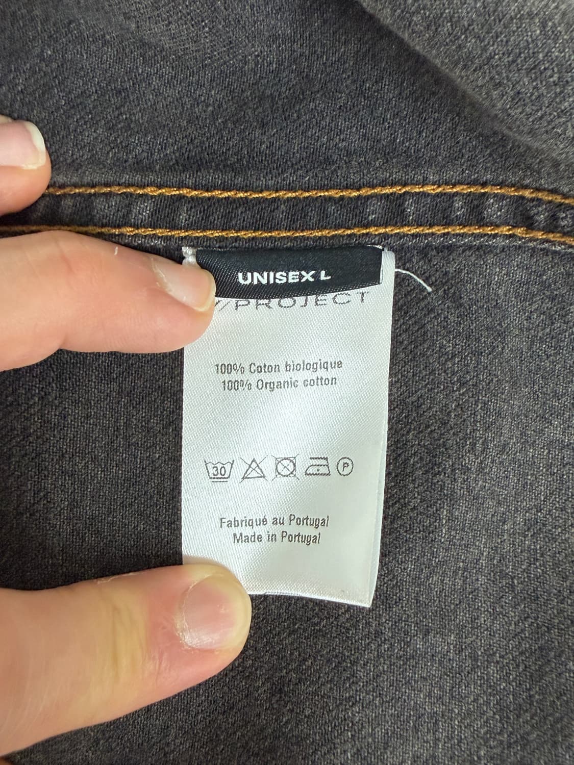 Y/PROJECT 데님 셔츠 L 상품이미지6