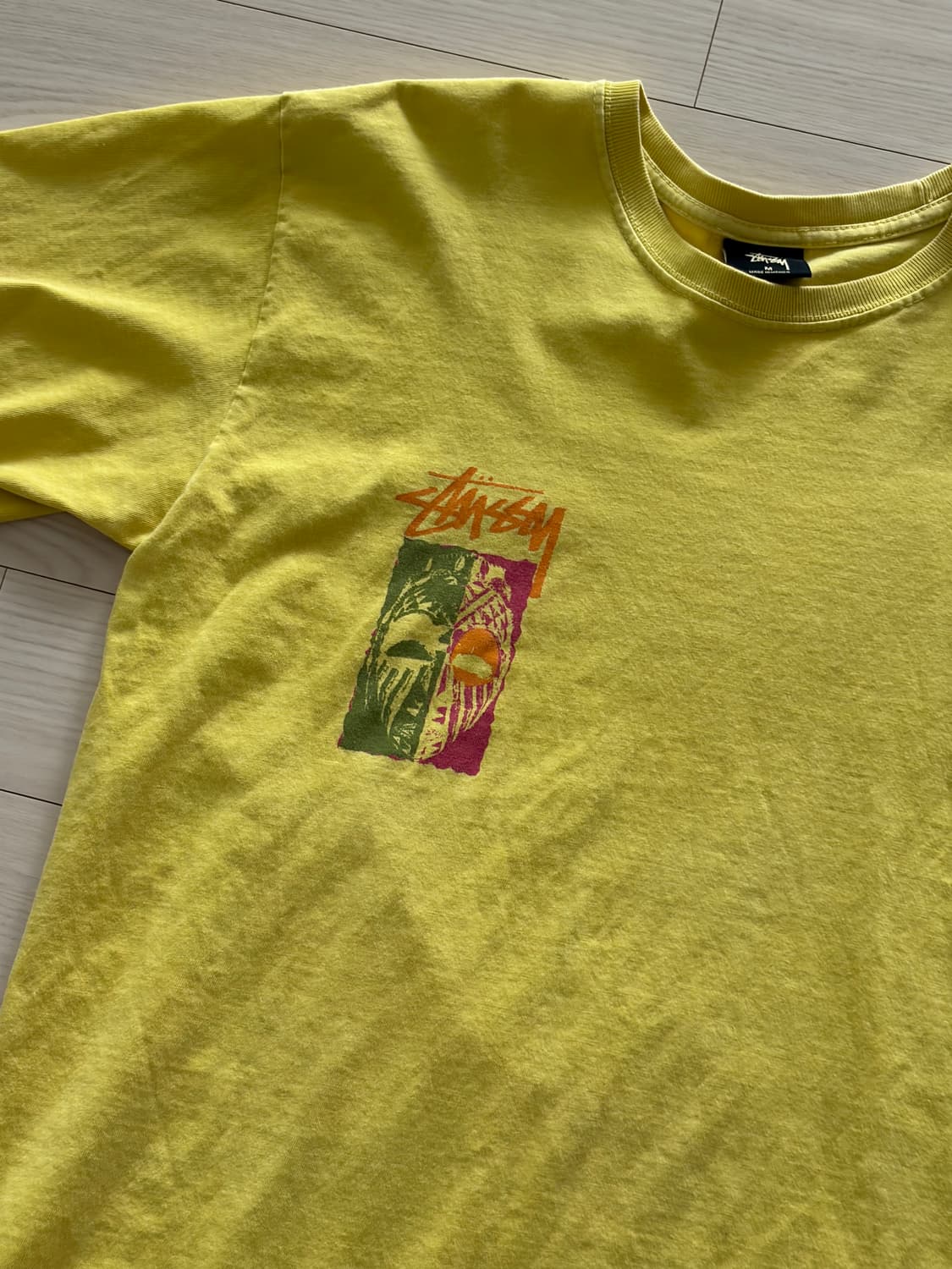 stussy 스투시 인디언 프린팅 반팔티 M (95-100) 상품이미지2