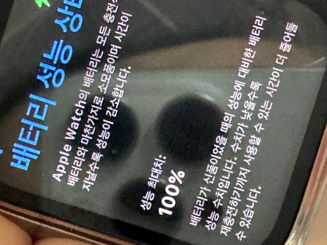 애플워치 se2 44mm 실버 gps 상품이미지2