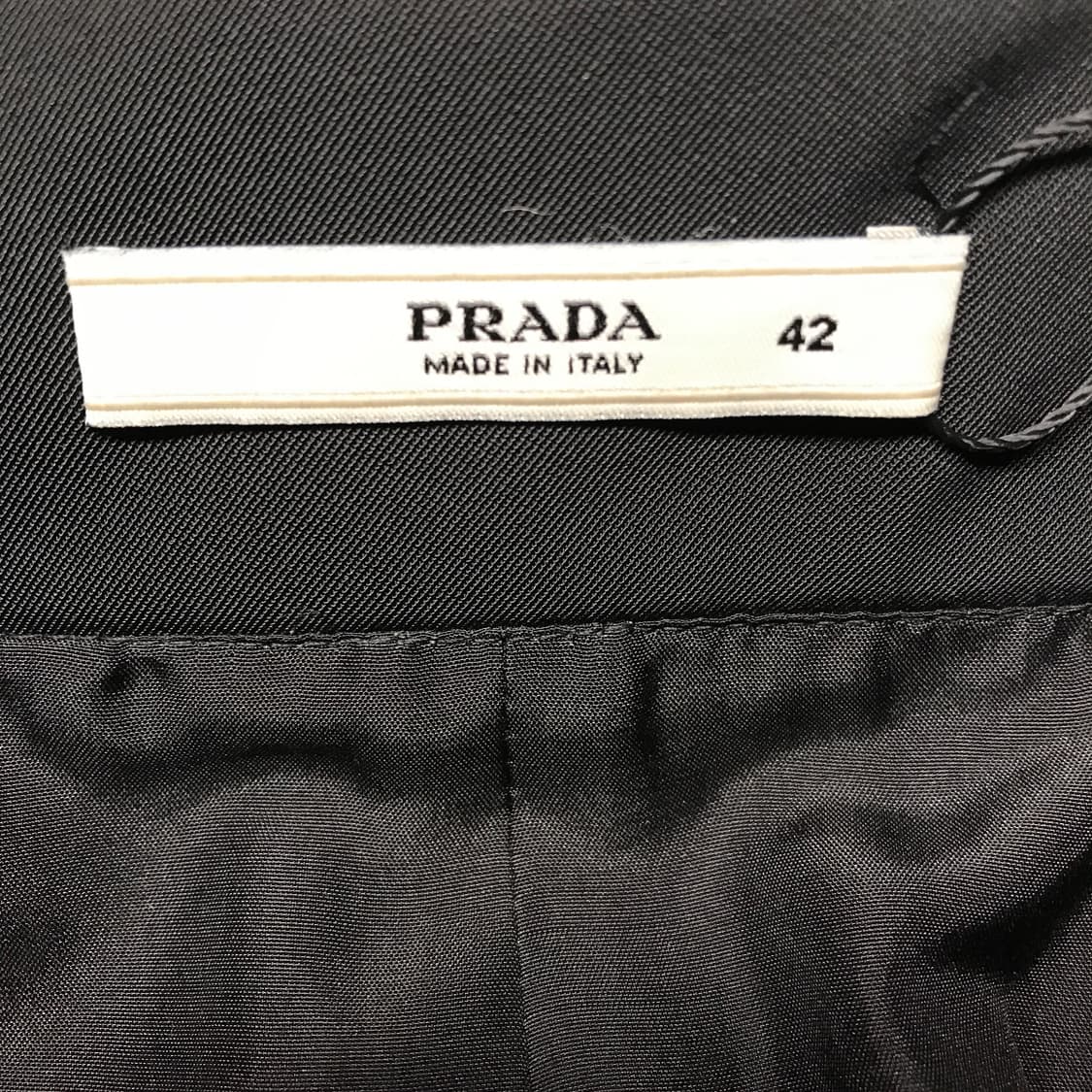 프라다 블랙 스커트 42(W) 상품이미지7