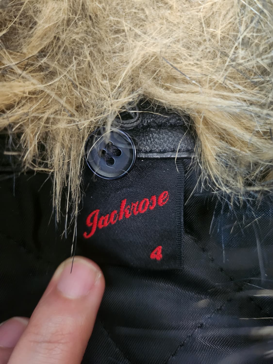 잭로즈 빈티지 퍼 레더자켓 상품이미지3