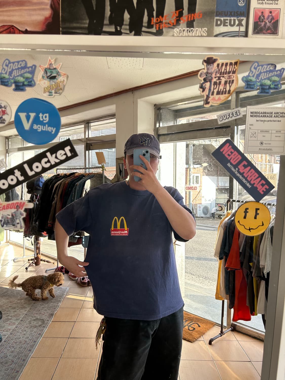 90‘s 맥도날드 마리화나 패러디 티셔츠 상품이미지10