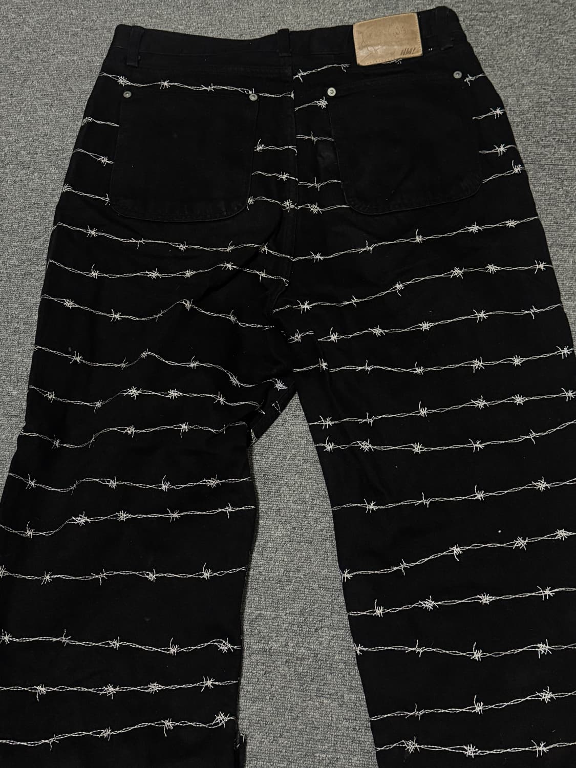 노매뉴얼 W.F DENIM PANTS 상품이미지3