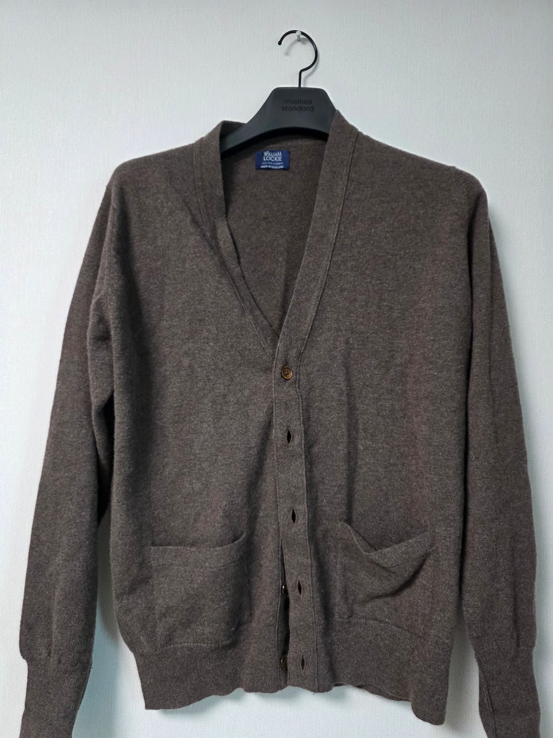 윌리엄로키 캐시미어 100가디건 상품이미지2