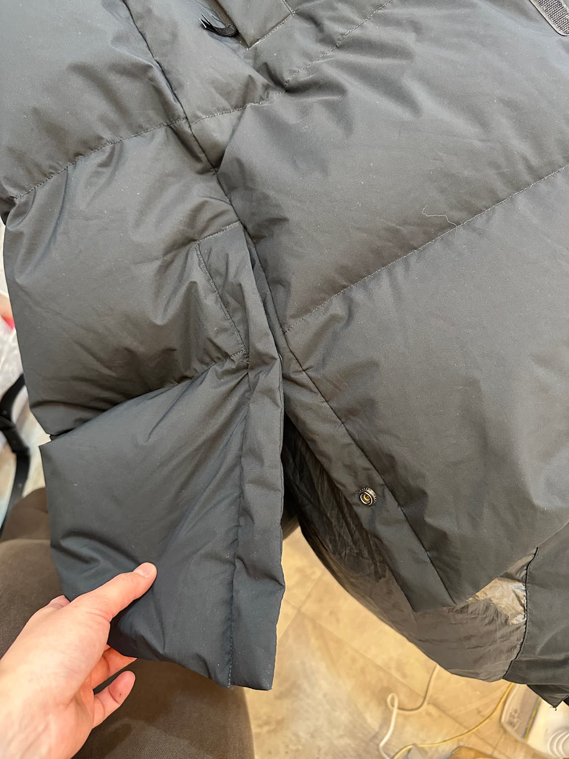 S) 팀버랜드 45주년 한정판 블랙 롱패딩 상품이미지8