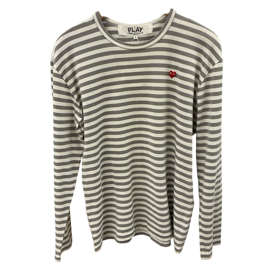 꼼데가르송 플레이 스트라이프 롱슬리브 상품이미지1