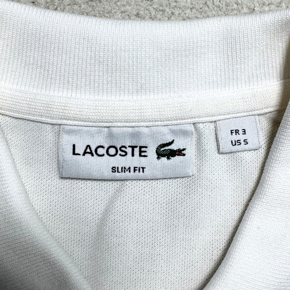 LACOSTE PK 반팔 화이트 S 상품이미지4
