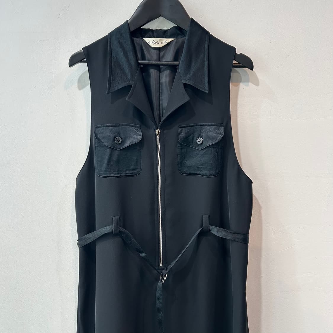 블랙 버클디테일 원피스 상품이미지2