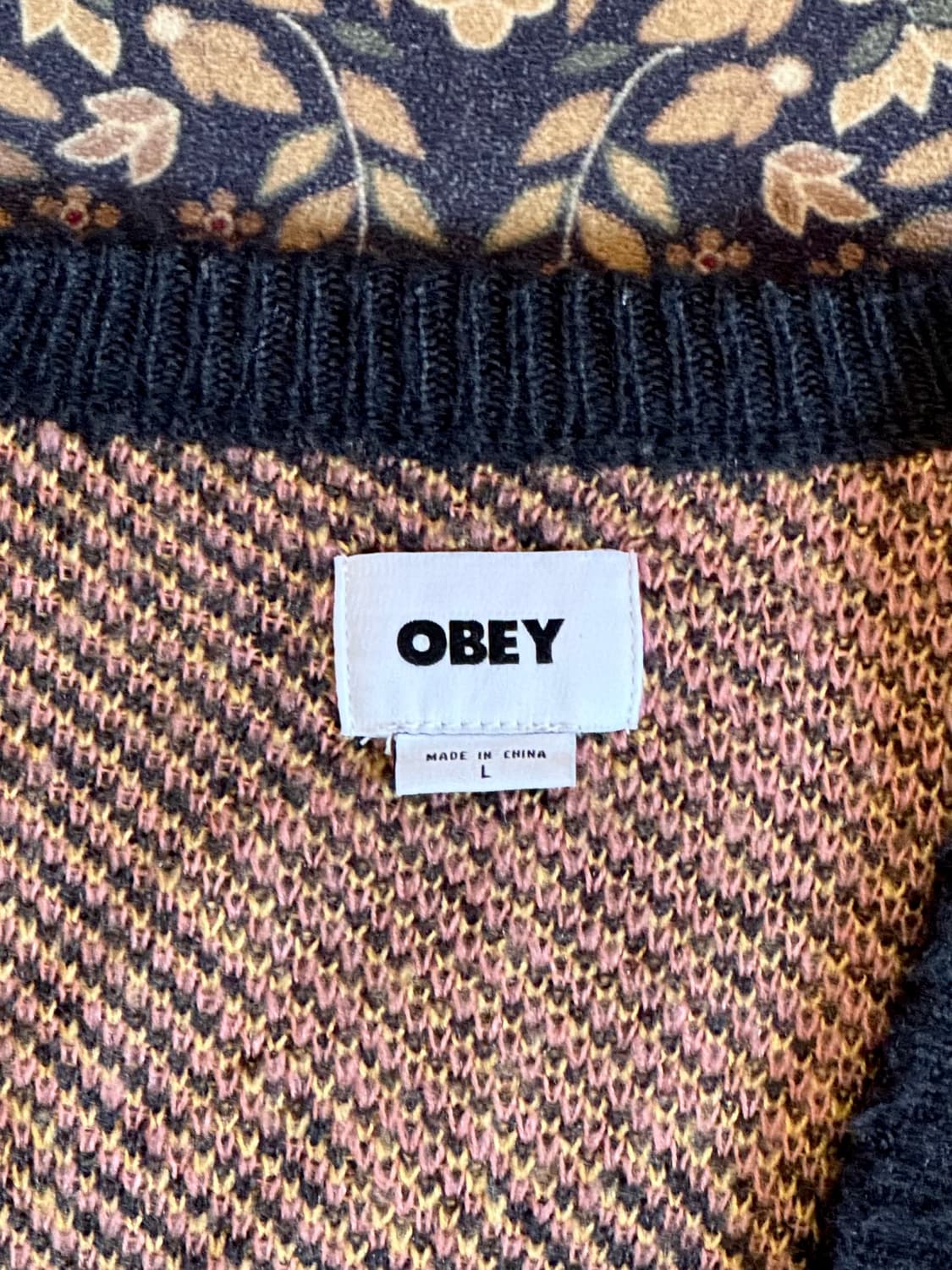 OBEY 모헤어 가디건 상품이미지3